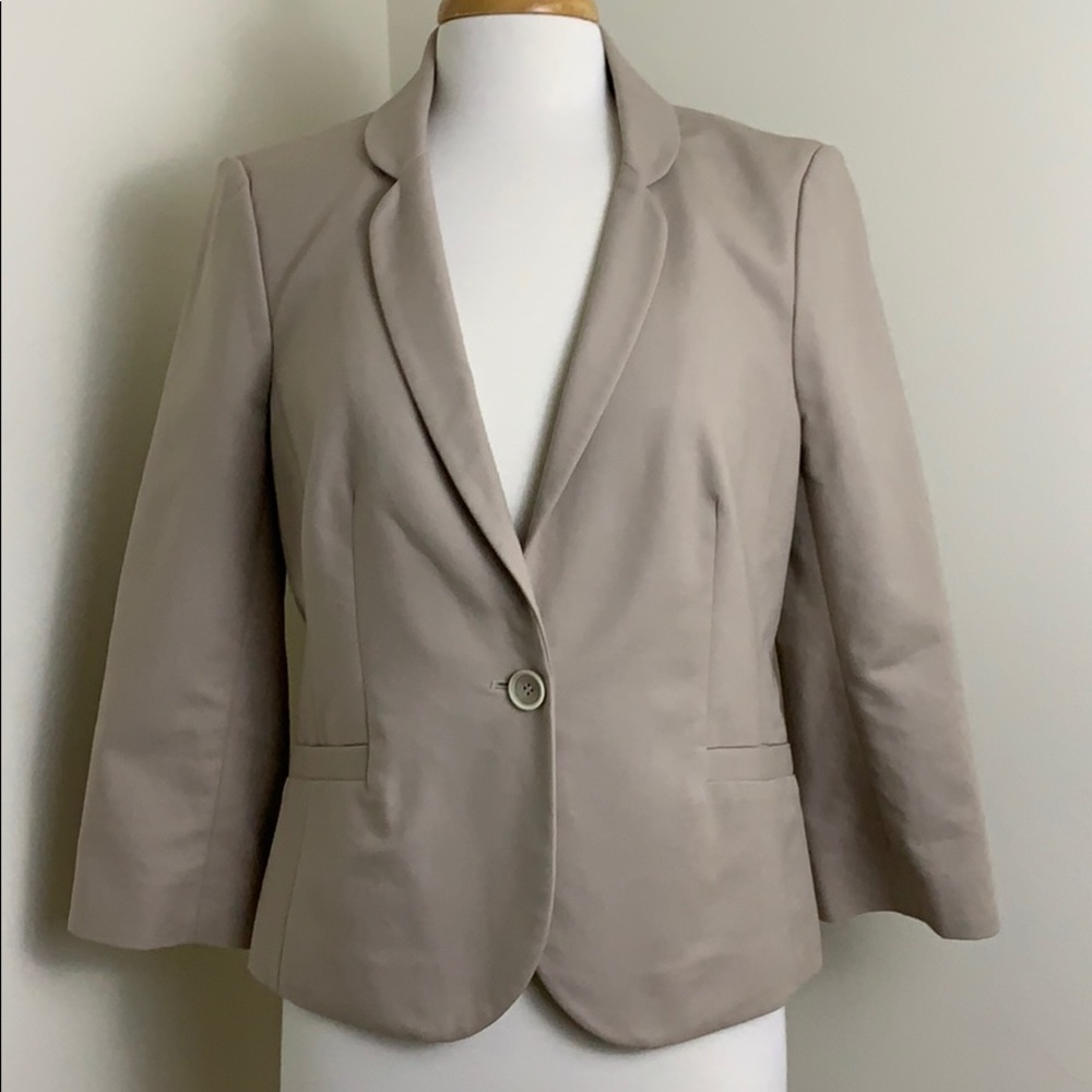 The Limited Beige Blazer